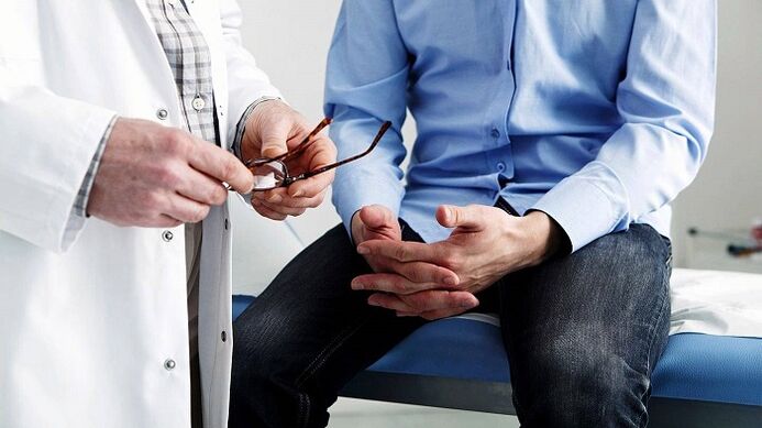 Kreiptis į specialistą dėl prostatito